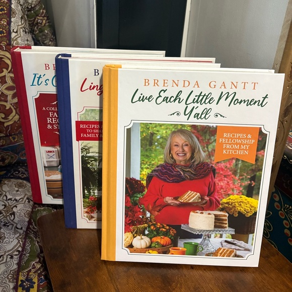 Brenda Gantt COOKBOOK SET of all 3 Cookbooks - Picture 6 of 6